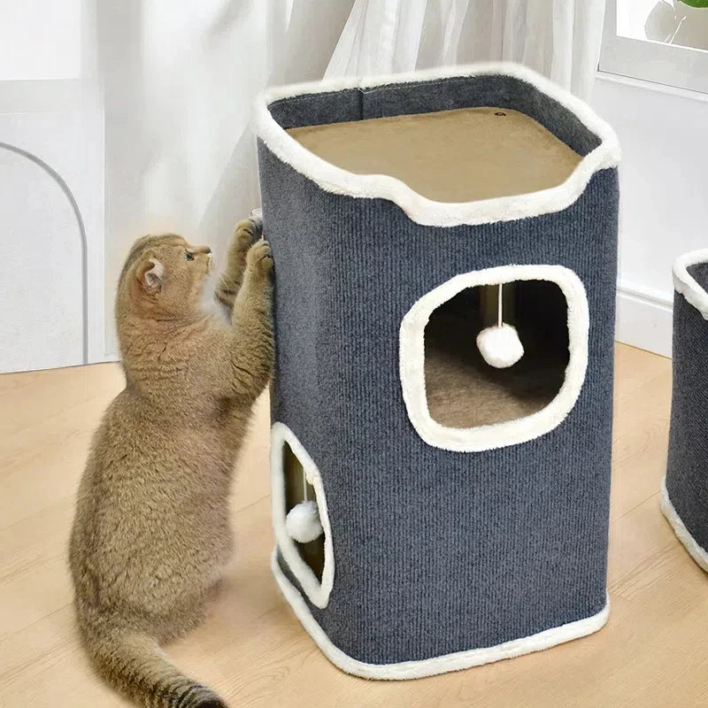 Luxury 3-Tier Cat Hideaway™
