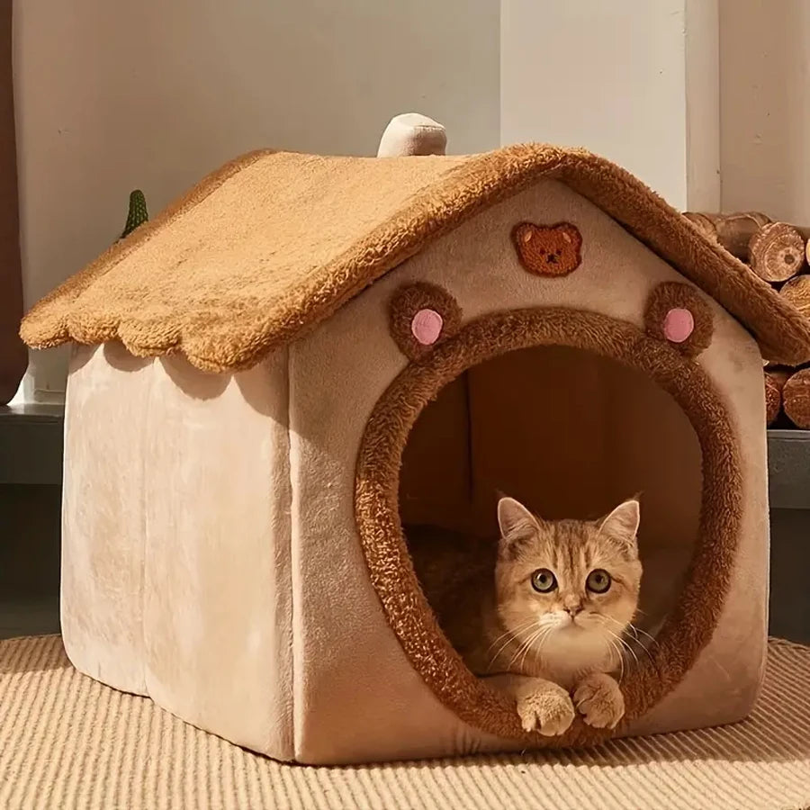Cozy Retreat Foldable Pet House™