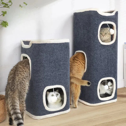 Luxury 3-Tier Cat Hideaway™