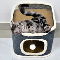 Luxury 3-Tier Cat Hideaway™